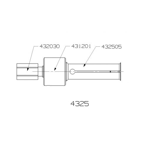 EXTRACTOR DE PINZA INTERIOR FORZA SERIE 4300